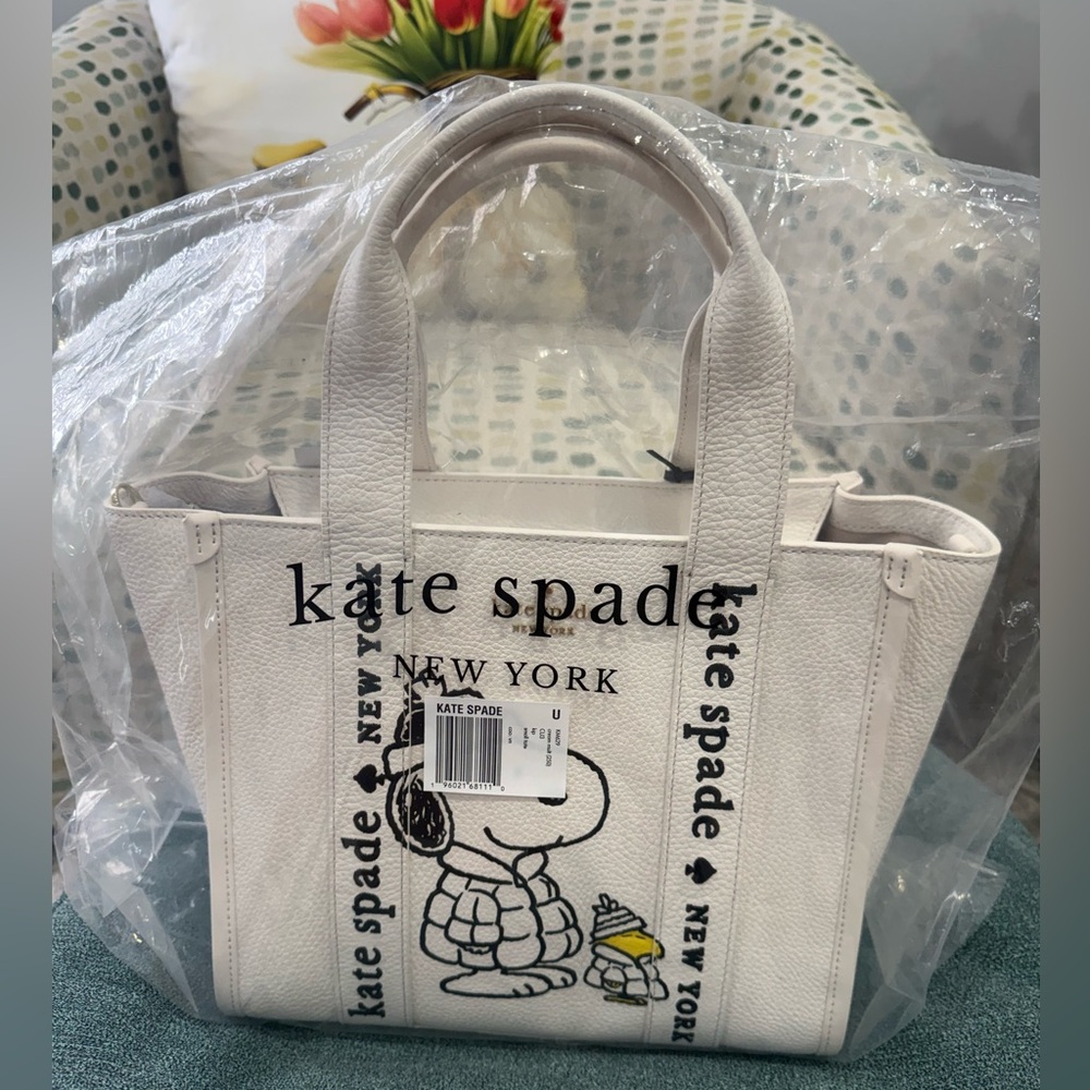 Small tote Cream Multi